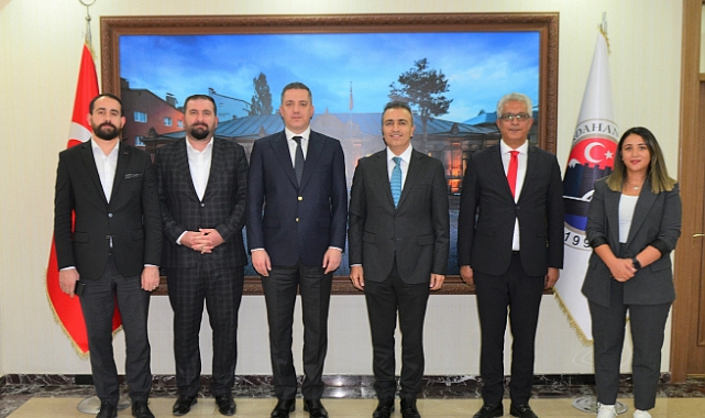 TBB Başkanı Sağkan Ardahan Valisi Çiçek'i ziyaret etti