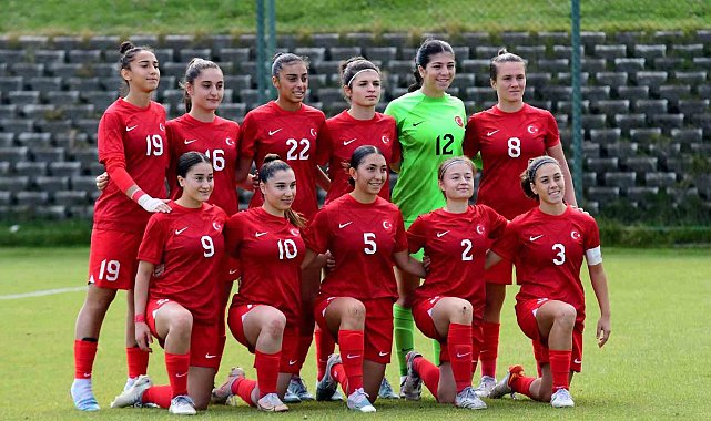 U19 Kadın Milli Takımı, Estonya'yı 4-3 yendi