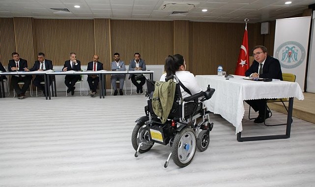 Vali Aydoğdu, "Halk Günü" toplantısında vatandaşları dinledi