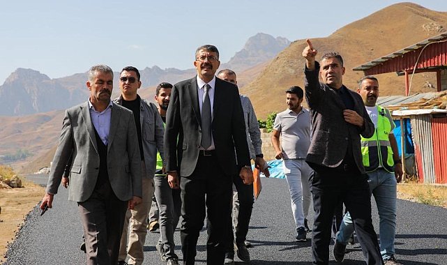 Vali Çelik devam eden çalışmaları yerinde inceledi