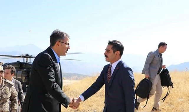 Vali Çelik'ten Derecik'e ziyaret