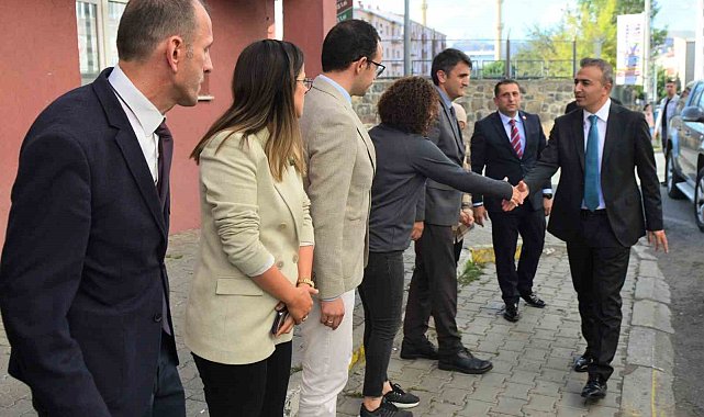 Vali Çiçek, İl Tarım ve Orman Müdürlüğünden Brifing Aldı