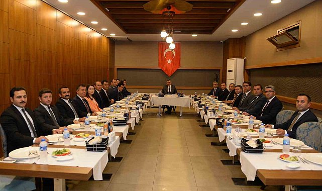 Vali Çiftçi'den Kaymakamlara veda