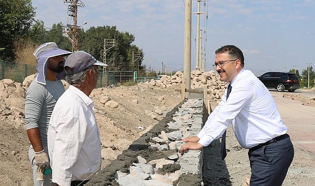 ValiBelediye Başkanvekili Ercan Turan incelemelerde bulundu