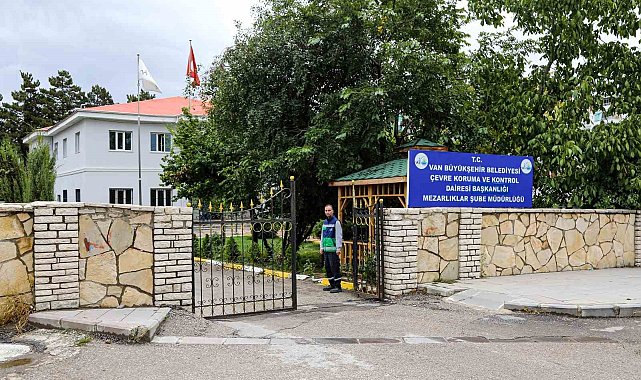 Van Büyükşehir Belediyesi 'Mezarlık Bilgi Sistemi'ni kurdu