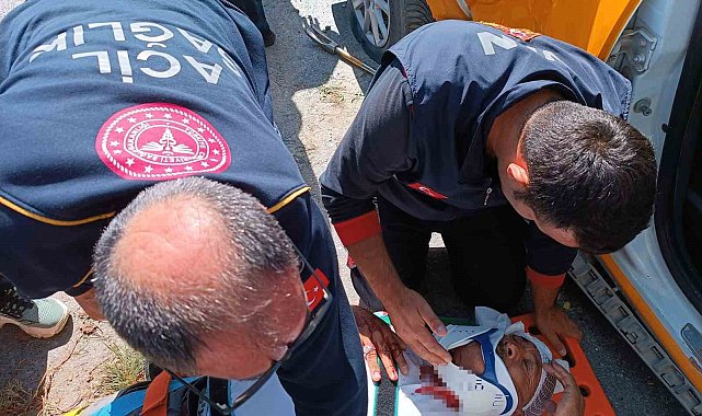 Van'da trafik kazası: 1 yaralı