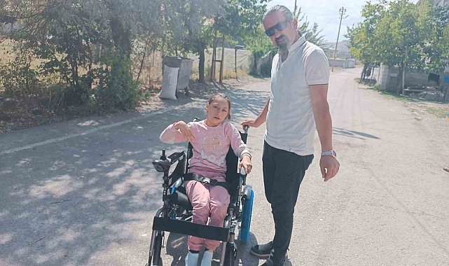 Vanlı Amcan'dan epilepsi hastası Norjin'e akülü sandalye
