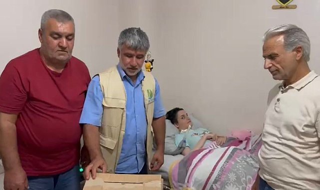 Yatağa bağımlı Nurçin'e 'nefes' aldıracak destek