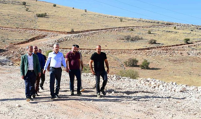 Yeşilyurt'ta Tecde'nin ulaşım ağına yeni yollar ekleniyor