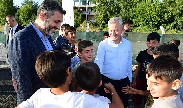 Yeşilyurt'taki çocuk şenliği büyük ilgi gördü