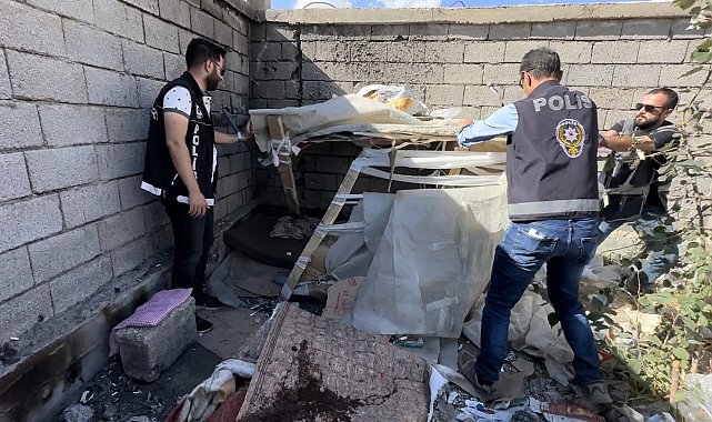 Yüksekova polisinden uyuşturucu bağımlıların kaldıkları mekanlara operasyon