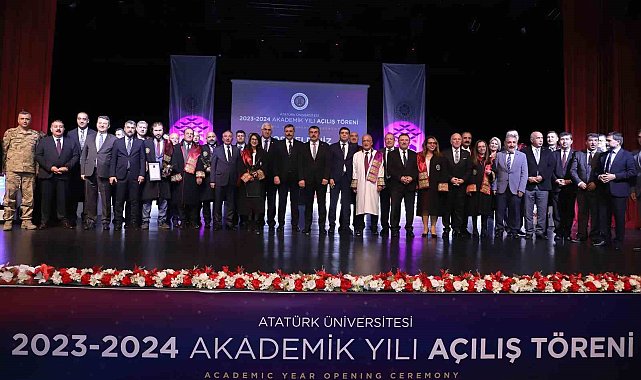 2023-2024 akademik yılı açılış töreni büyük katılımla gerçekleşti