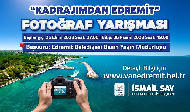 'Kadrajımdan Edremit Fotoğraf Yarışması' başlıyor