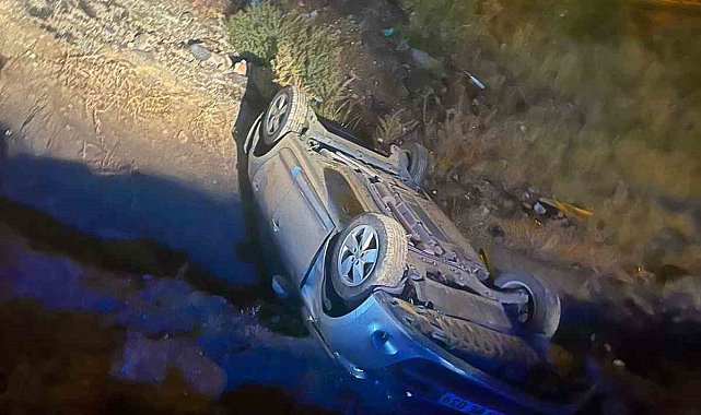 Acar ailesi trafik kazası geçirdi