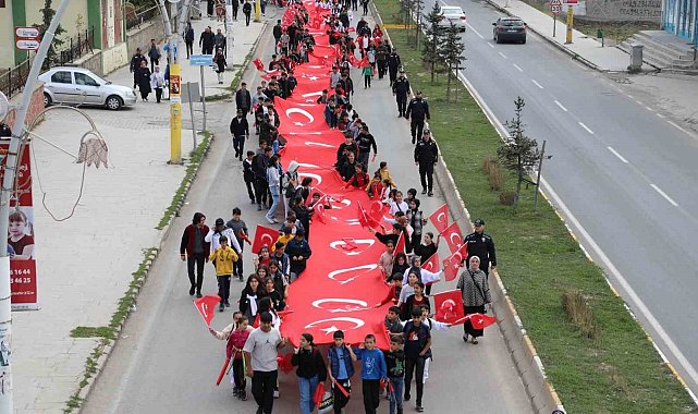 Ağrı'da 'Amatör Spor Haftası' etkinlikleri kortej yürüyüşü ile başladı