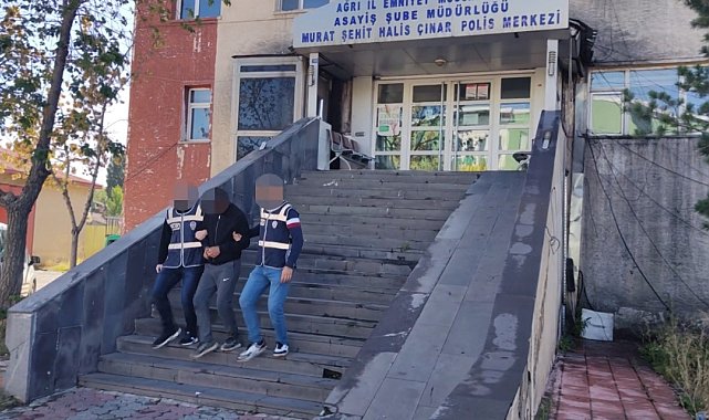 Ağrı'da birçok suç kaydı bulunan hırsız yakalandı