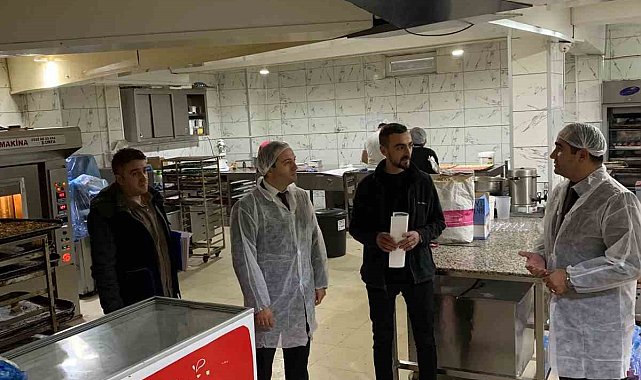 Ağrı'da ekmek ve unlu mamul üreten işletmeler denetlendi