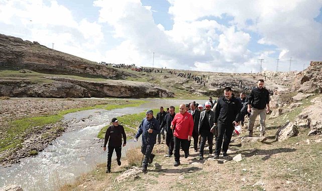 Ağrı'da "Diyadin Kanyonu Yürüyüşü" düzenlendi