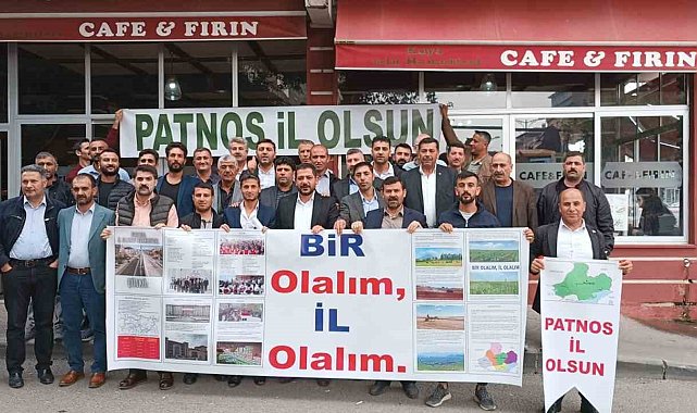 Patnos'ta STK'lar "Bir Olalım İl Olalım" sloganı altında bir araya geldi