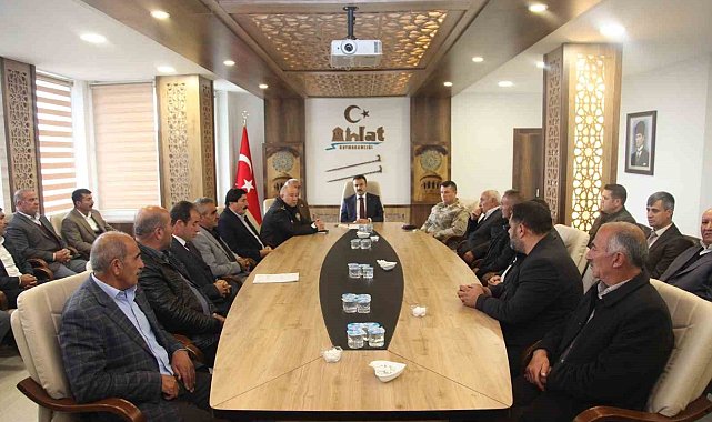 Ahlat'ta Muhtarlar Günü kutlandı