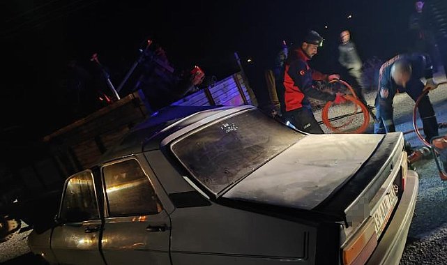 Ahlat'ta trafik kazası: 1 ölü, 1 yaralı