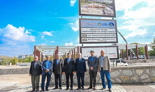 Arslantepe Höyüğü Tanıtım ve Karşılama Merkezi'nde çalışmalar sürüyor