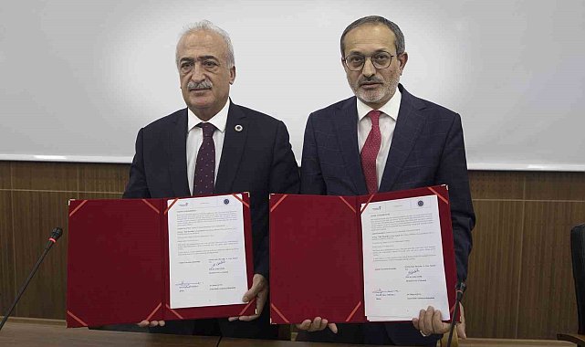 Atatürk Üniversitesi ve Türk Havacılık Uzay Sanayi arasında iş birliği protokolü