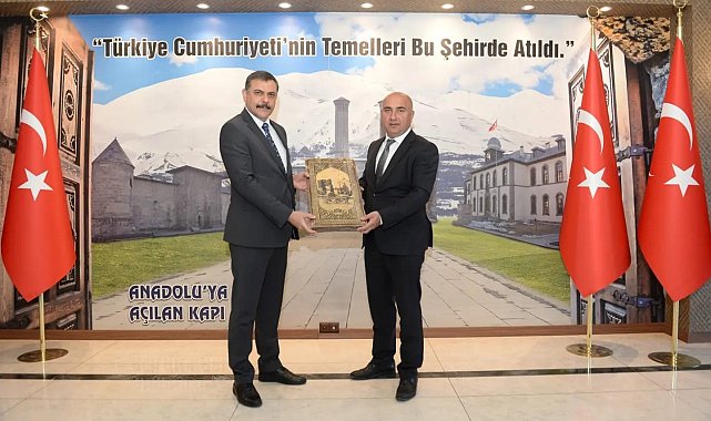 Azerbaycan Heyeti'nden Vali Çiftçi'ye ziyaret