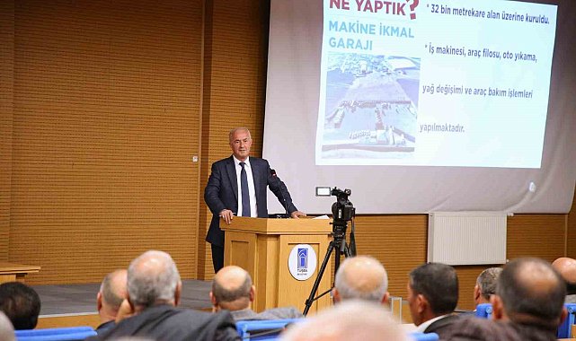 Başkan Akman, 'Muhtarlarla İstişare Toplantısı' gerçekleştirdi