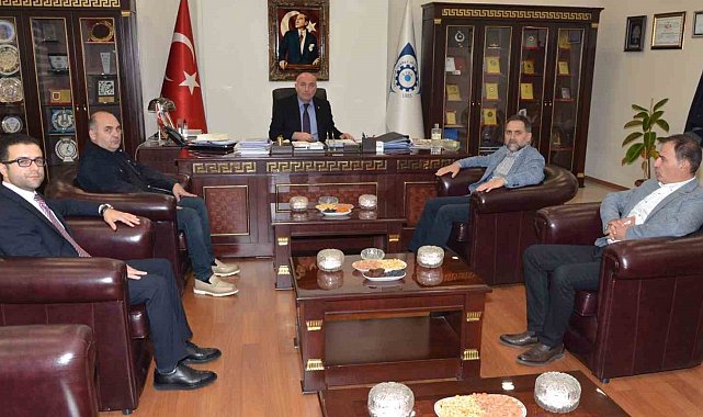 Başkan Uçar'dan ETSO'ya ziyaret