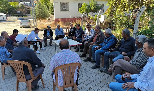 Başkan Zelyurt, Gövdeli Mahallesi'ndeki çalışmaları inceledi