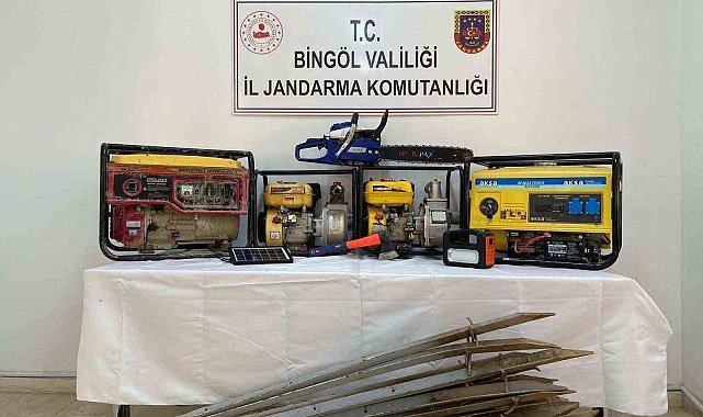 Bingöl'de 10 ayrı hırsızlık olayına karışan 2 kişi tutuklandı