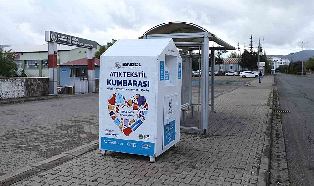 Bingöl'de kullanılmış kıyafetler ekonomiye kazandırılıyor