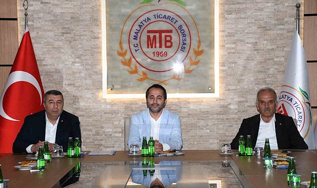 Borsa Başkanı Özcan: "Malatya'yı ayağa kaldırmak için birlikte çalışacağız"