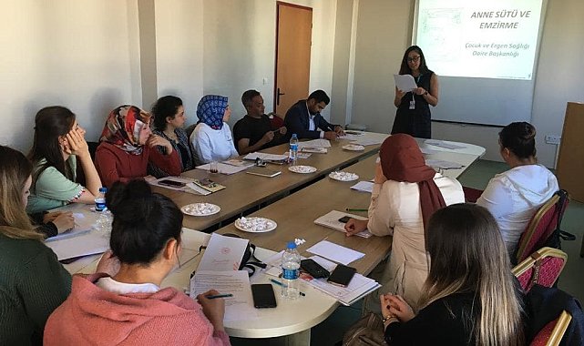 ÇEKÜS birimine hizmet içi eğitim