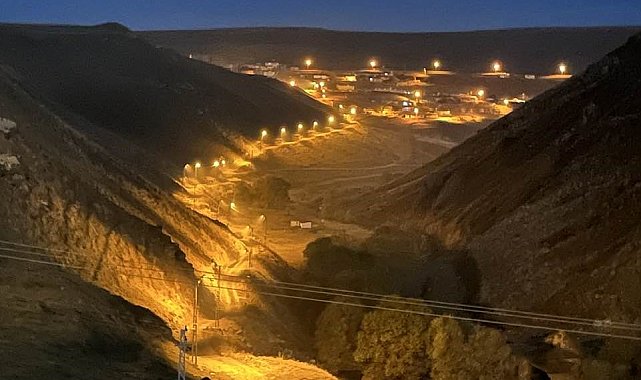 Çıldır - Yıldırımtepe oylu ışıklandırıldı