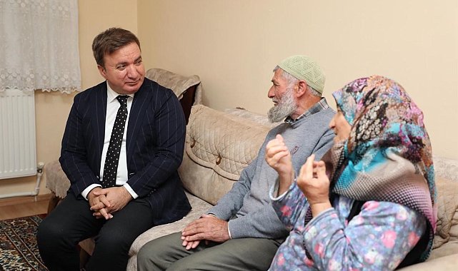 Dünya Yaşlılar Günü çerçevesinde 50 aile ziyaret edildi