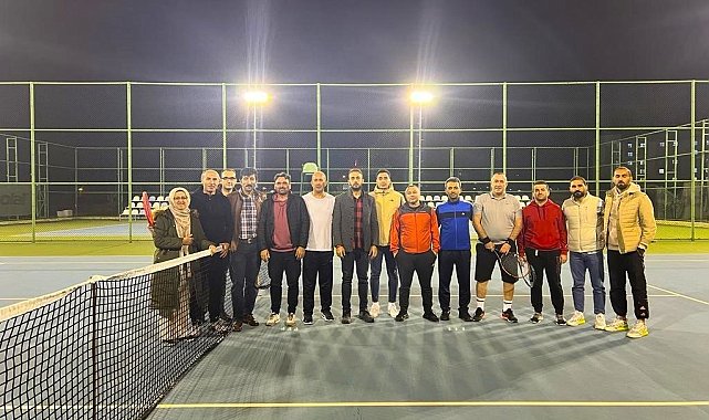 EBYÜ Erkekler Kort Tenis Turnuvası sona erdi
