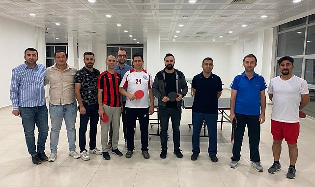 EBYÜ'de masa tenisi heyecanı
