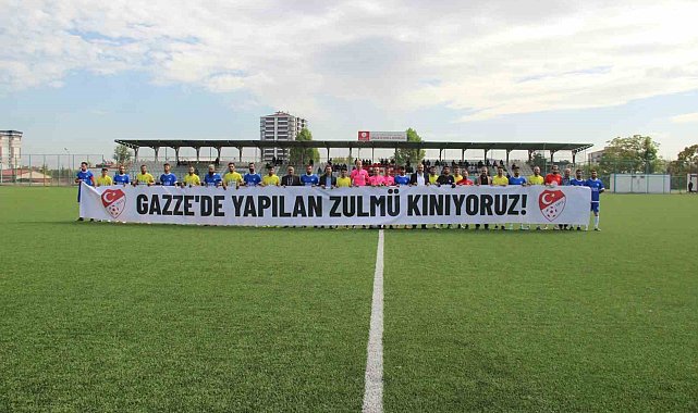 Elazığ amatöründen Gazze'ye destek