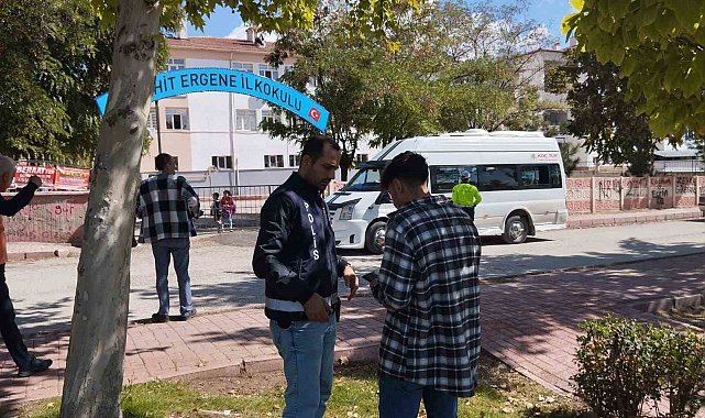 Elazığ'da okul önleri aralıksız denetleniyor