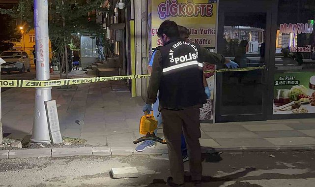 Elazığ'da silahlı kavga: 1 yaralı