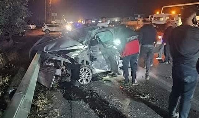 Elazığ'da trafik kazası: 2 yaralı