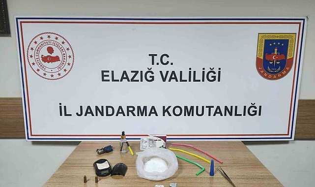 Elazığ'da uyuşturucu taciri tutuklandı