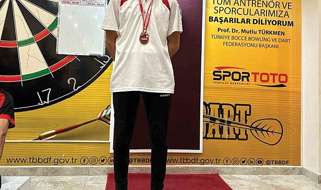 Elazığlı sporcu Türkiye 3'üncüsü oldu