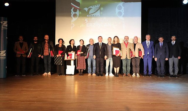 Erzincan 5. Uluslararası Kısa Film Festivali ödül töreniyle son buldu