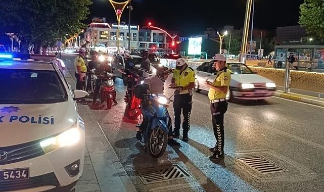 Erzincan'da alkollü sürücüler polisinden kaçamıyor