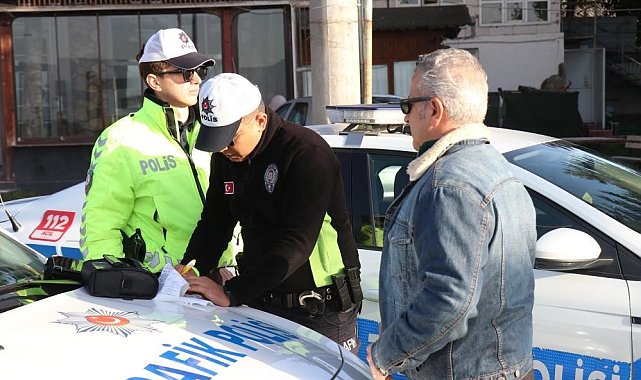 Erzurum'da sürücülere bir haftada 2 Milyon 801 bin TL ceza