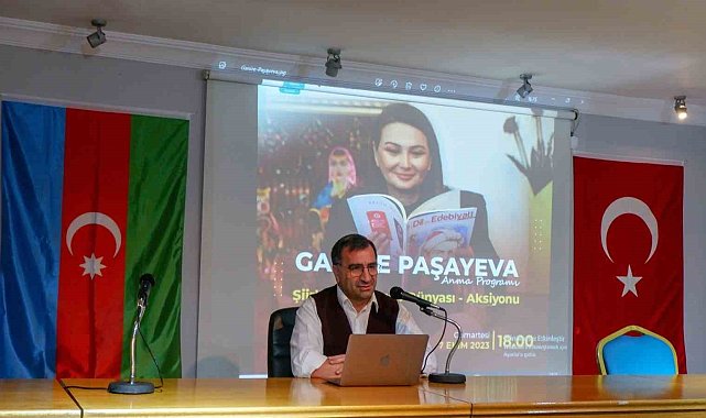 Ganire Paşayeva Erzurum'da anıldı