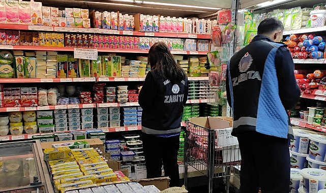 Hakkari'deki marketlerde etiket denetimi yapıldı
